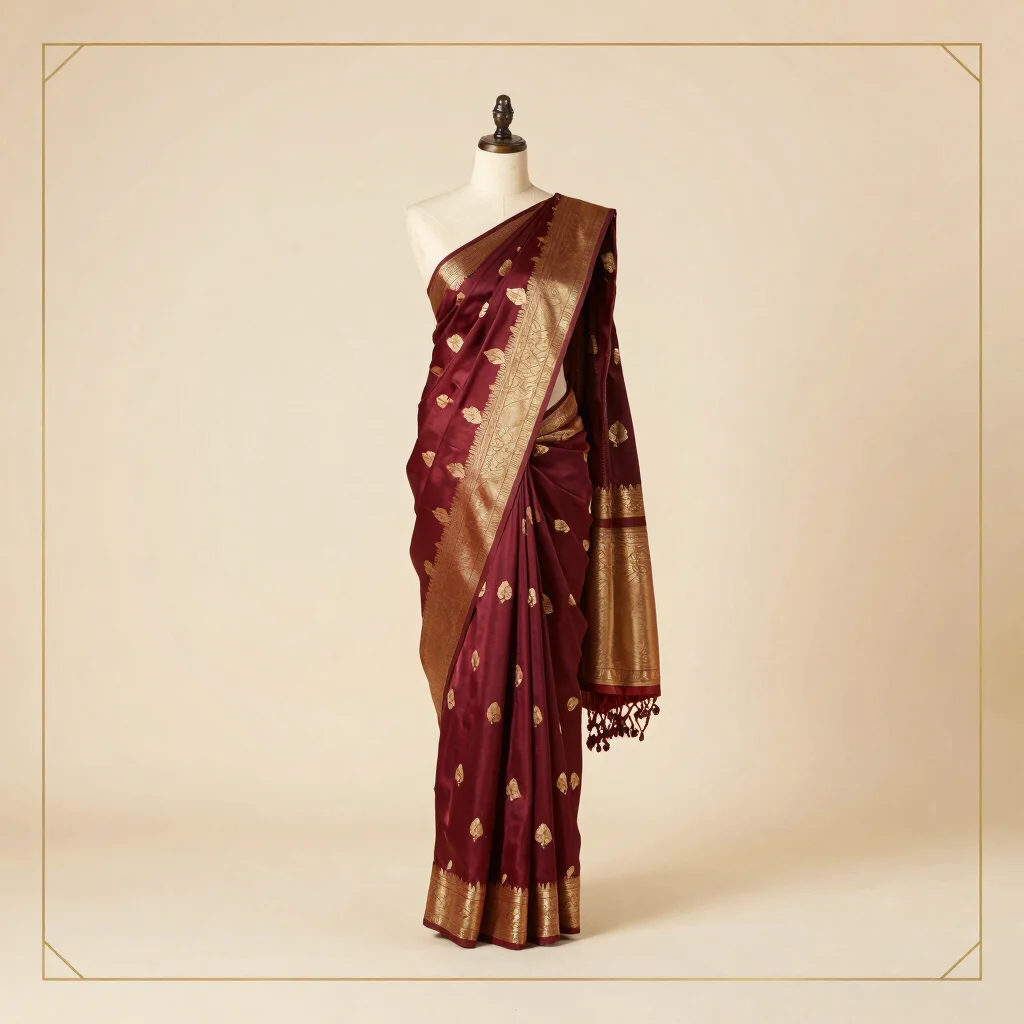 Gulmohar Silk Saree