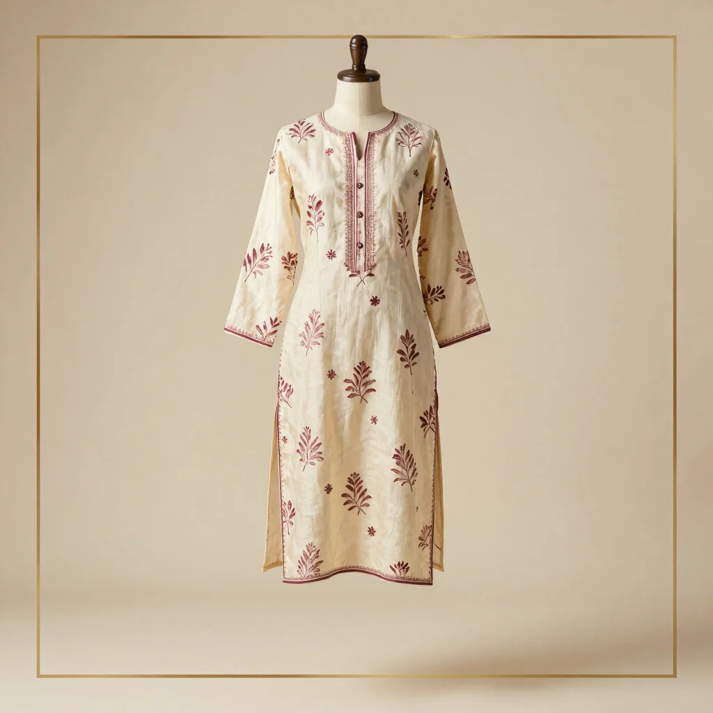 Ivory Garden Kurti