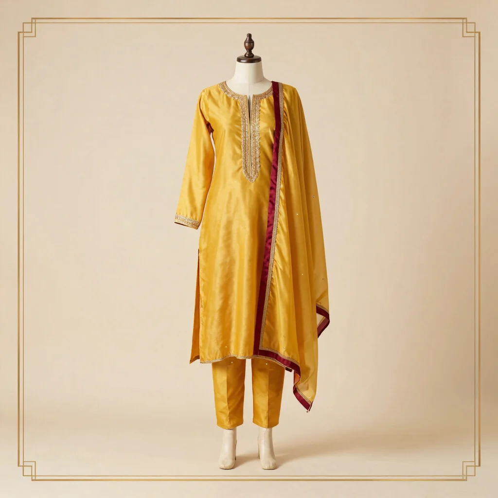 Marigold Salwar Set